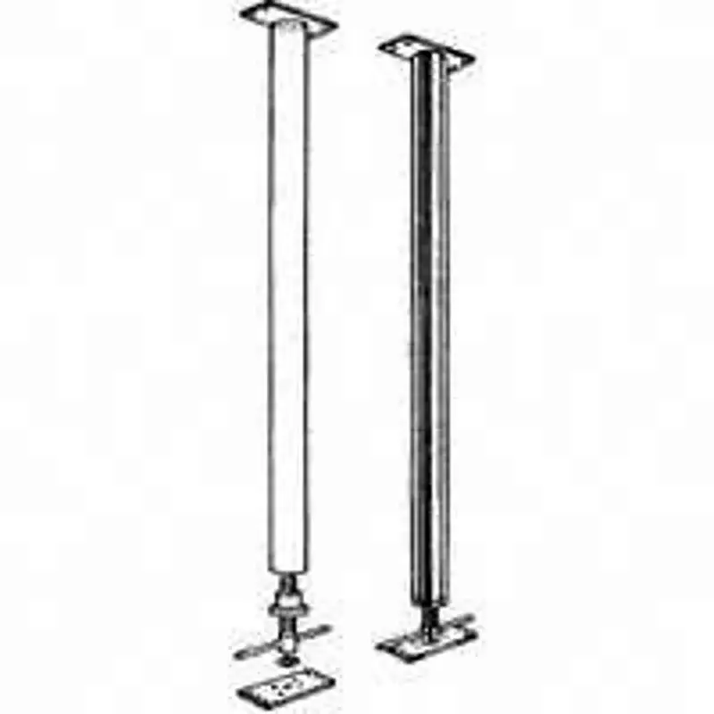 Marshall Stamping Extend-O-Column Series AC363/3637 Round Column, 6 ft 3 to 6 ft 7