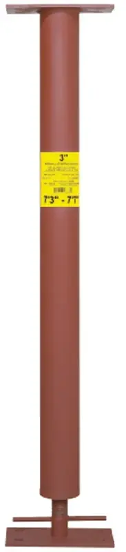 Marshall Stamping Extend-O-Column Series AC376/3760 Round Column, 7 ft 6 to 7 ft 10