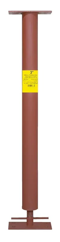 Marshall Stamping Extend-O-Column Series AC383/3837 Round Column, 8 ft 3 to 8 ft 7