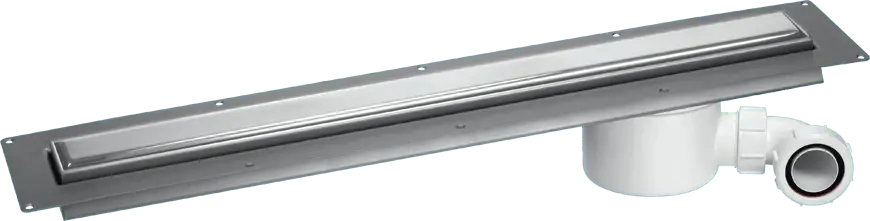 McAlpine CD700-O-P Polished Stainless Reinforced Slimline Channel Drain - 648mm