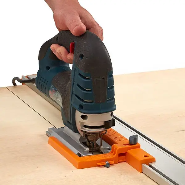 BORA Adjustable Jig Saw Guide, Jigsaw Guide, Jigsaw Straightedge, 542009