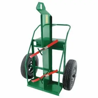 Anthony Classic Large Heavy-Duty Frame Dual-Cylinder Cart, 9.5"-15" Cylinders, 20" Road Tire, 94-15LFW-24