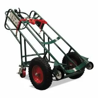 Anthony Cryogenic Use Single-Cylinder Carts, 46 x 28", 10 x 2.75" Solid Wheel, 86U-4