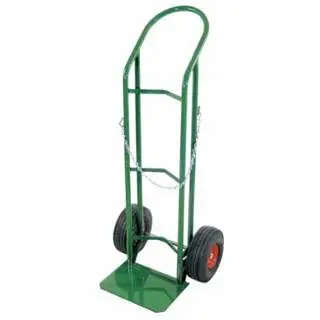 Anthony Cylinder Truck, 22 W x 48 H, 10 Pneumatic Wheels, Holds 1 Cylinder, 54PN
