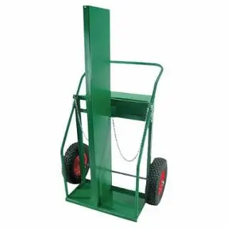 Anthony Cylinder Truck, 37 W x 62 H, 16 Pneumatic Wheels, Holds 2 Cylinders, 94FW-16