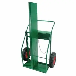 Anthony Cylinder Truck, 37 W x 62 H, 16 Solid Wheels, Holds 2 Cylinders, 94FW-16S