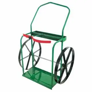 Anthony Pro-Series High-Rail Frame Dual-Cylinder Cart, 47 H x 35 W, 24 Tool Steel Wheels, 24-24
