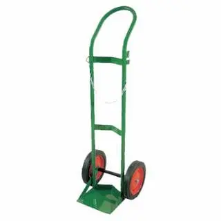Anthony H/T Size Cylinder Cart, Sngl, 15 W x 46 H x 15 D, 10 dia x 1.75 Wheels Only, No Rear Assy, 6110