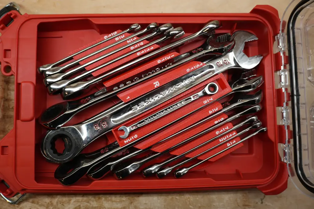 Packout Insert SAE Ratcheting Combination Wrench Place (RCW-S)