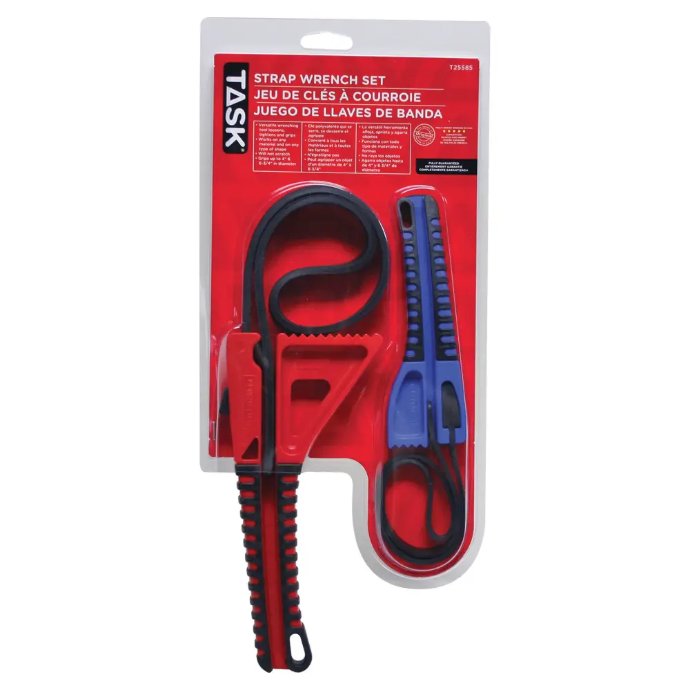 Strap Wrench Adjust, 2 Pieces