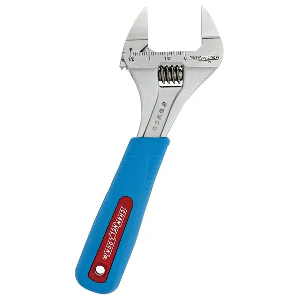 Channellock 8" Xtra Slim Jaw Adjustable Turning Tool, 8SWCB