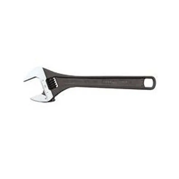 Channellock Adjustable Torque Wrench, Black Phosphate, 8" Length, Jaw Flat Capacity 1", 808NW