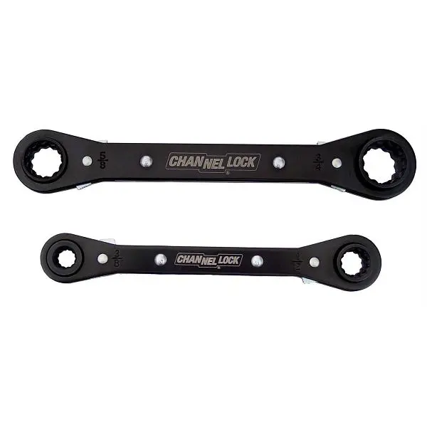Channellock Scratch-Resistant 4--1 2-Pc Fractional Sae Ratchet, 841S