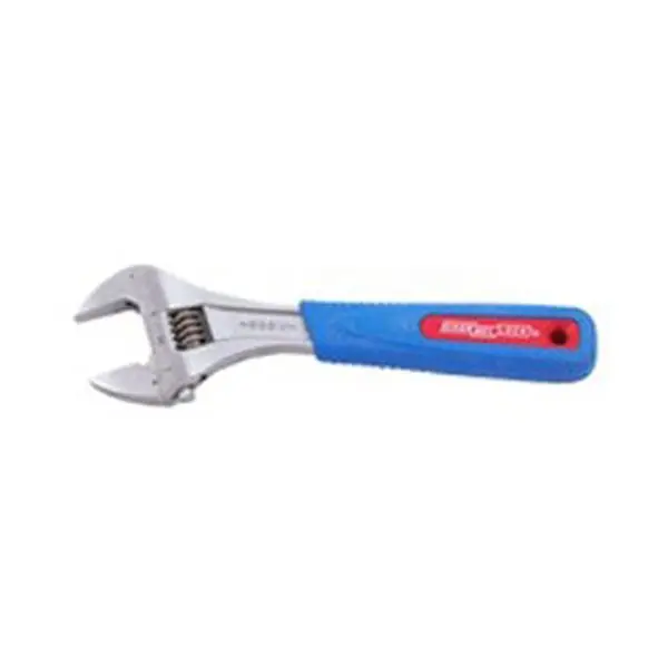 Channellock Serrated 8" Code Blue Adjustable Wide Adjustable Wrench, 808WCB