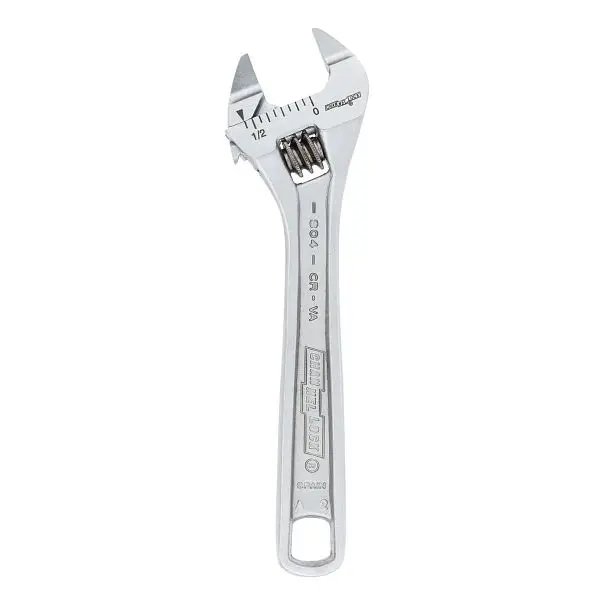 Channellock UV-Resistant 4" Xtra Slim Jaw Adjustable Chrome, 804S
