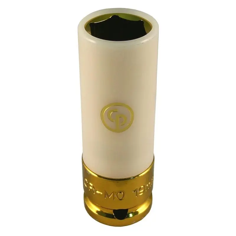 Stylishago Slim Pneumatic Socket 19mm 1/2" Drive Impact Wheel NT 6 Point Torque Wrench, 8940164135 Chicago Pneumatic