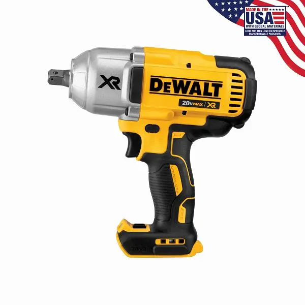 DeWalt 20V Max XR Brushless High Torque 1/2" Impact Wrench Detent Pin Anvil (Tool Only), DCF899B