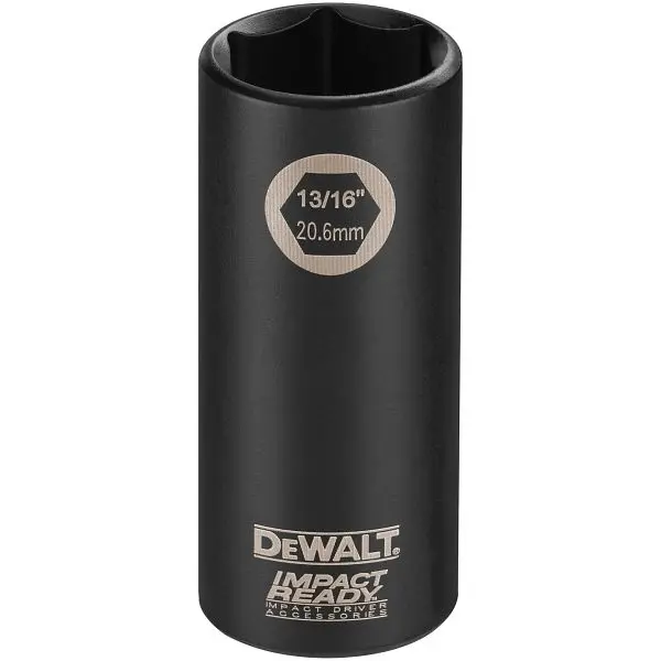 DeWalt Environmentally-Safe 7/8" Deep Impact Ready Socket 3/8" Drive, DW2292