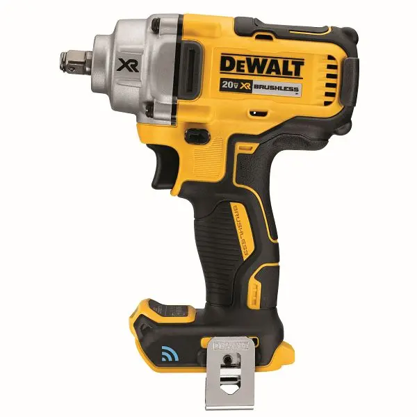 DeWalt Heavy-Duty 20V Max Tool Connect 1/2" Mid-Range Impact Wrench Hog Ring Anvil (Tool Only), DCF896HB
