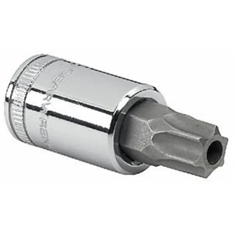 Gearwrench Ribbed Socket T20 1/4" Drive Tamperproof Torx Male, 80182
