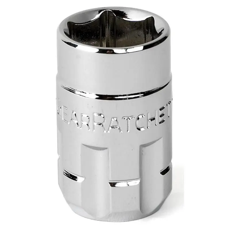 Gearwrench Solid Socket 12mm 3/8" Drive Hex, 532120GR