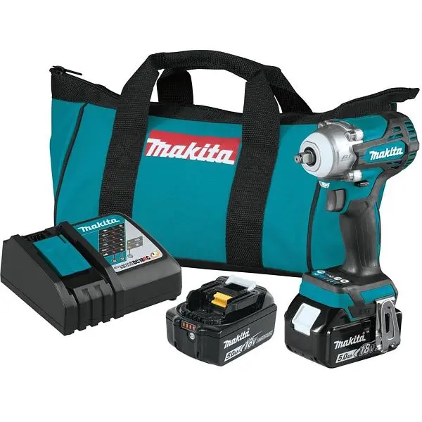 Makita 18V 3/8" Impact Wrench Kit, XWT16T