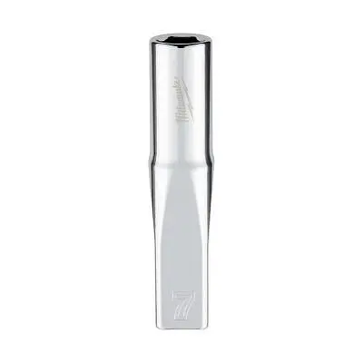 Milwaukee 1/4 Drive Socket, Metric Deep-7mm, 45-34-9045