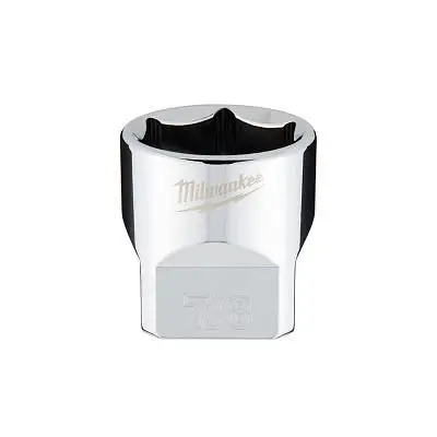 Milwaukee Sleek 3/8 Drive Socket, SAE Std-7/8", 45-34-9070