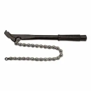 Proto Authentic Universal Chain Wrench, 7/8-4" Opening, 16 1/2" Chain, 12 5/16" Long, J801