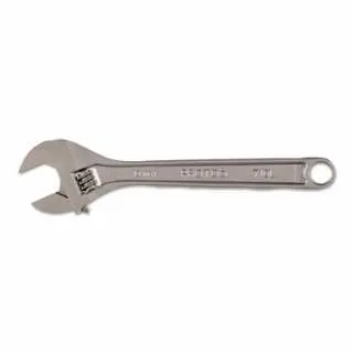Proto Click-Stop Adjustable Pipe Wrenches, 10" Long, 1-5/16" Opening, Decorative Chrome, J710LA
