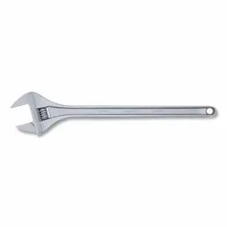 Proto High-Quality Adjustable Wrench, 24" L, 2-7/16" Opening, Satin, J724B