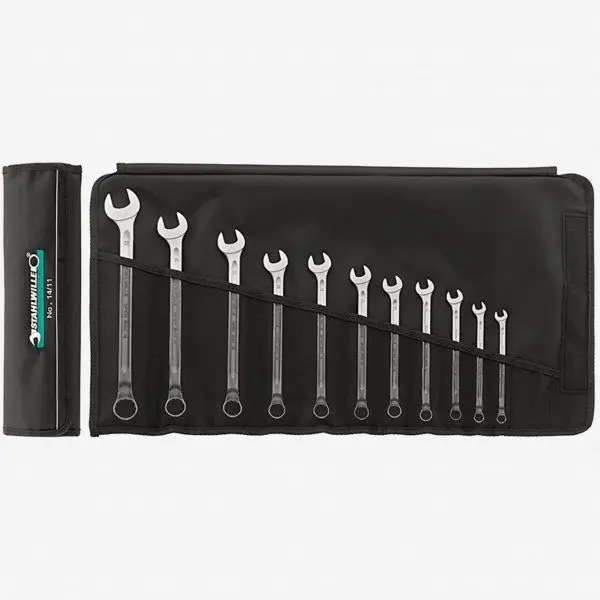 Stahlwille Time-Tested 14/10KT Combination Spanner Set, long, OPEN-BOX, ST96401007