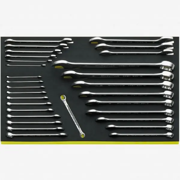 Stahlwille UL-Listed TCS 10+13+24/30 Spanner 30 pieces TCS inlay, ST96830605