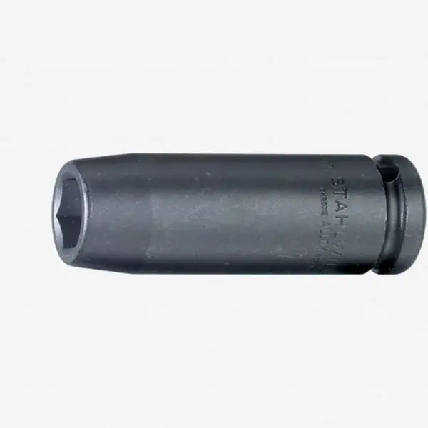 Stahlwille Updated 51IMP 1/2" Extra Deep Impact Socket, 17 mm, ST23020017