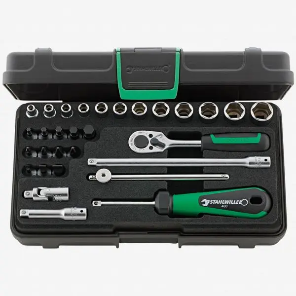 Stahlwille Visible 40/24/6 Socket set 1/4", ST96011138