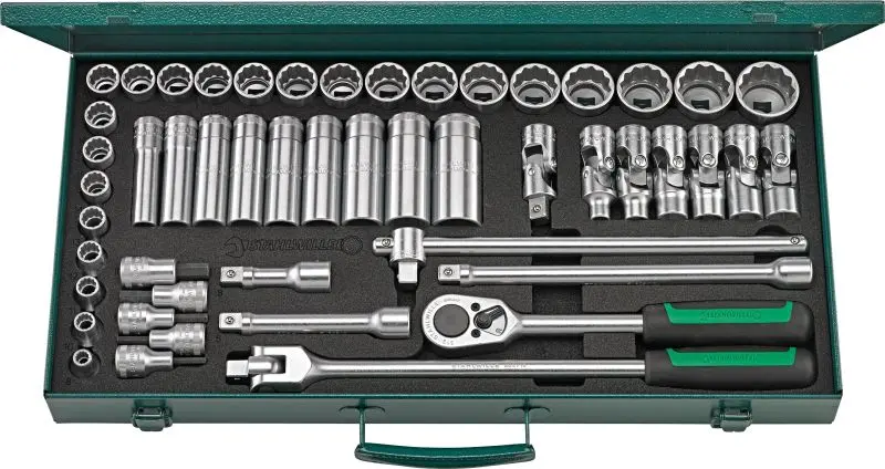 Stahlwille Visible Socket set 1/2", 50/43/7N, ST96031136