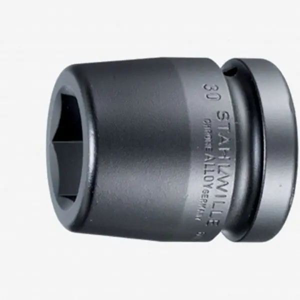 Stahlwille Water-Resistant 60IMP 1" 6-point Impact Socket, 55 mm, ST26010055