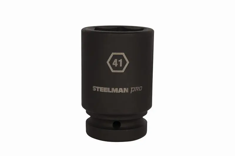 STEELMAN 1-Inch Drive x 41mm 6-Point Deep Impact Socket, 79393
