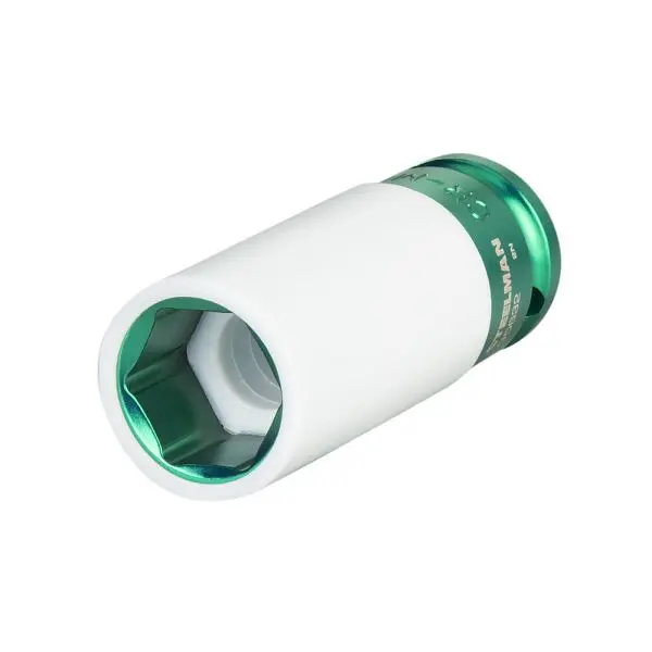 STEELMAN Super-Strong 22mm Nylon Sleeved Socket (Green), 95632
