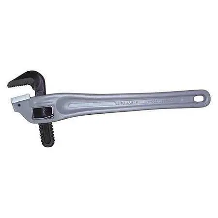 WHEELER REX 14" Aluminum Off-Set Pipe Wrench, 4814