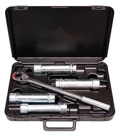 WHEELER REX HD Metric Deep Socket Set, 17mm, 19mm, 24mm, 30mm, 942