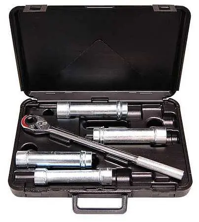 WHEELER REX HD Metric Deep Socket Set, 19mm, 22mm, 24mm, 30mm, 941