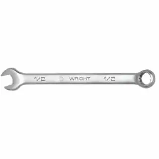 WRIGHT Medium TOOL 12 Point Flat Stem Combination Wrenches, 1/4 Opening, 4 59/64 , 1108 WRIGHT TOOL