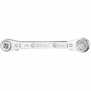 WRIGHT TOOL Air Conditioning/Refrigeration Reversible Ratcheting Box Spanneres, 1/4 - 5/16, 9396