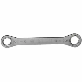 WRIGHT TOOL 12 Point Ratcheting Box Socket Wrench, 1-1/16- x 1-1/4-, 15- L, 9388