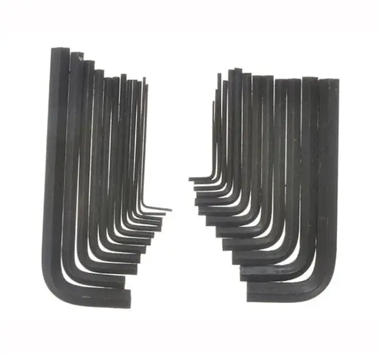 BlueSpot Tools Hex Key Set Pouch 25 Piece Metric & Imperial - Vital Hexagon