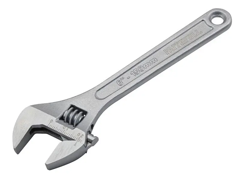 Faithfull Chrome Tunable Spanner 150mm (6in)