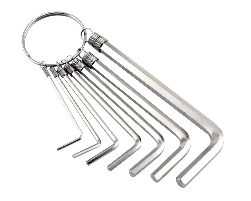 Greatneck 7pc Hex Key Wrench Place HKR7C