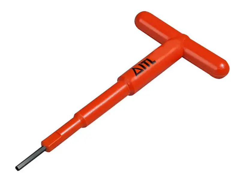 ITL Insulated Coated Light T Handle Hex Key 4mm
