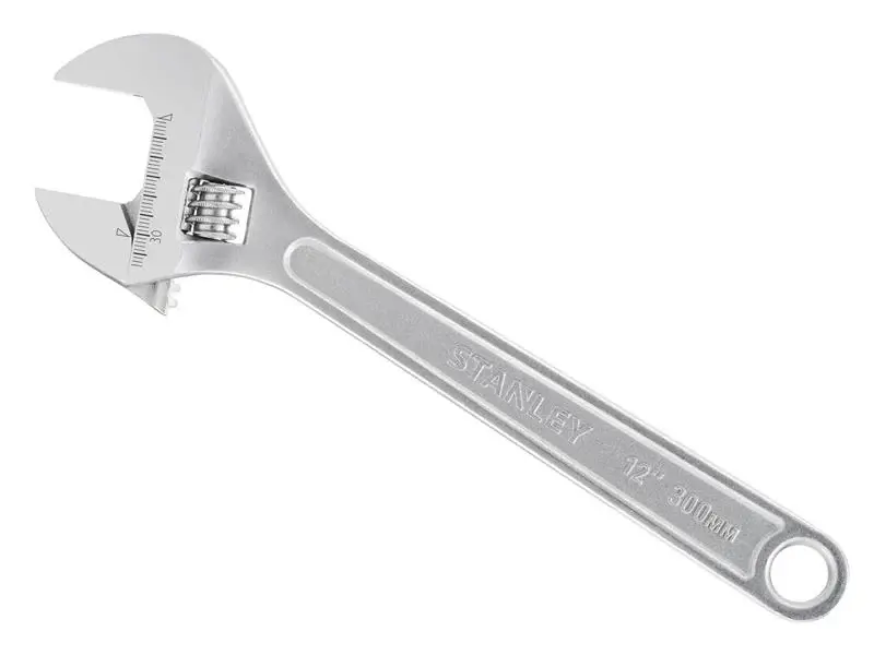 STANLEY Metallic Adjustable Wrench 300mm (12in)